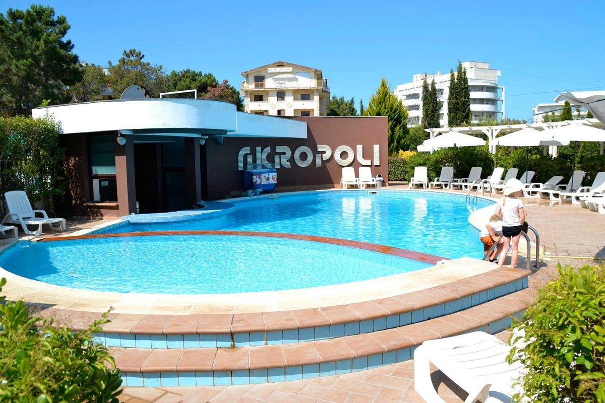 Akropoli Hotel Kryemedhej ภายนอก รูปภาพ